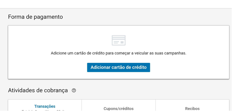 Como cadastrar meu cartão de crédito no LinkedIn para anúncios? 4 Imagem3