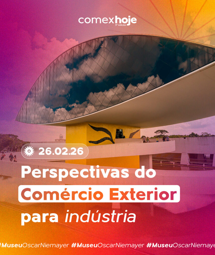 Comexhoje 2026: o ponto de encontro para discutir o futuro da Indústria e do Agronegócio no Comércio Exterior 1 comexhoje e1769630345182