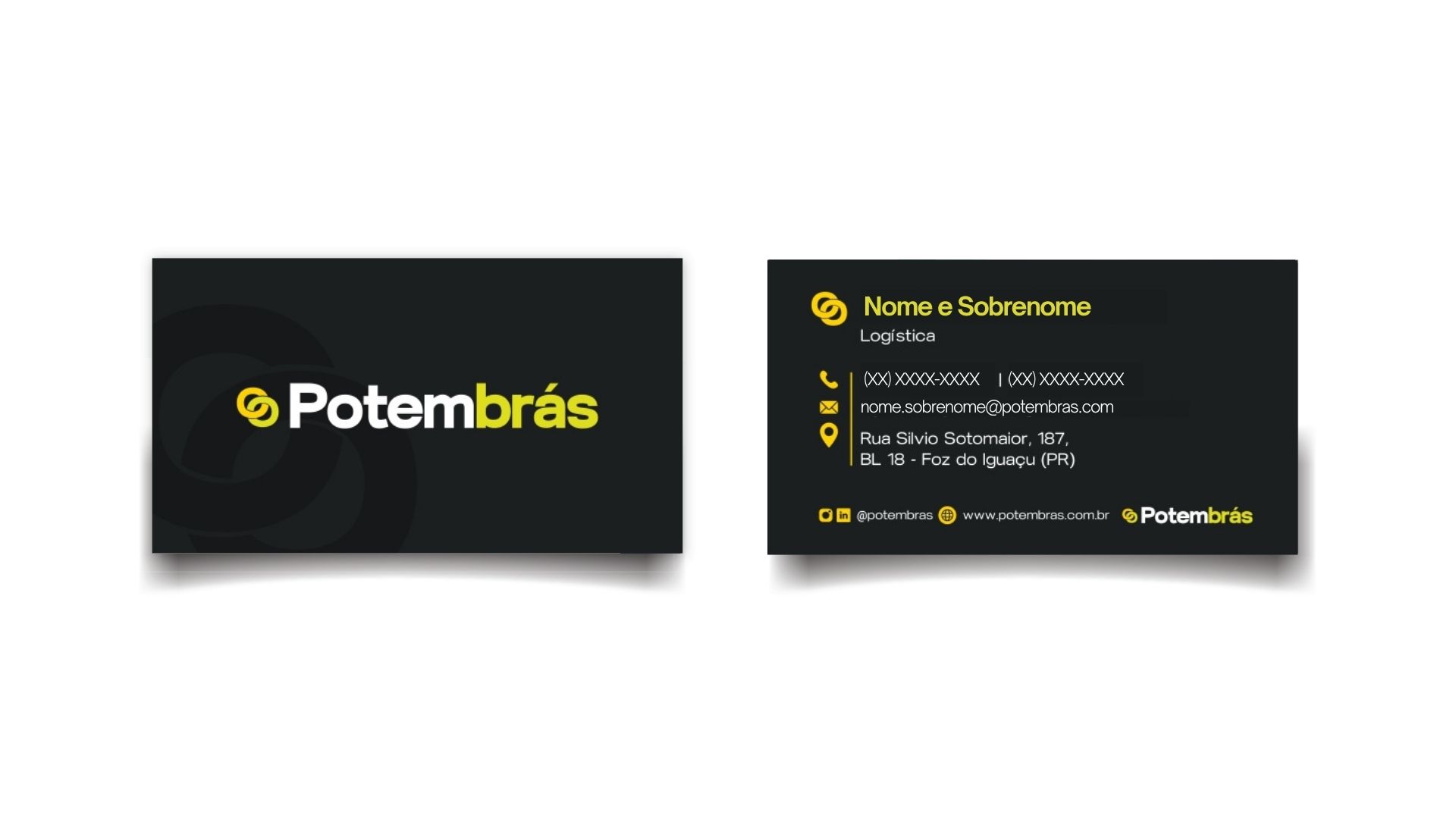 cartao visita potembras